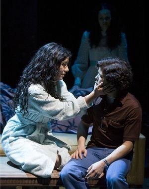 Stephanie Beatriz, Onahoua Rodriguez, and Carlo Albin Photo